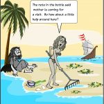 Note in a bottle