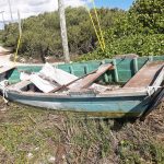 Tourists encounter migrant boat outside East End resort
