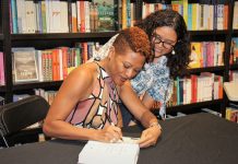 Warm reception for acclaimed local author Sara Collins