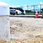 Airport blast wall planned, wells drilled