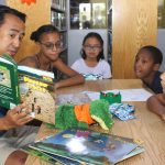 Mr. Vic helps children learn to read