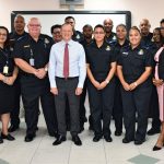 Customs, K-9 unit visit with governor