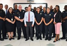 Customs, K-9 unit visit with governor