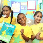 Story reading at Bodden Town library