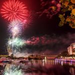 Fireworks display for Constitution Day