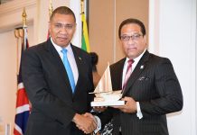 Holness celebrates Cayman/Jamaica bonds, wary of future