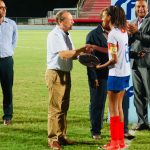 Cayman U-14 football girls win group