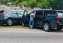 Ten injured in crash