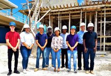 Interns learn about construction for summer