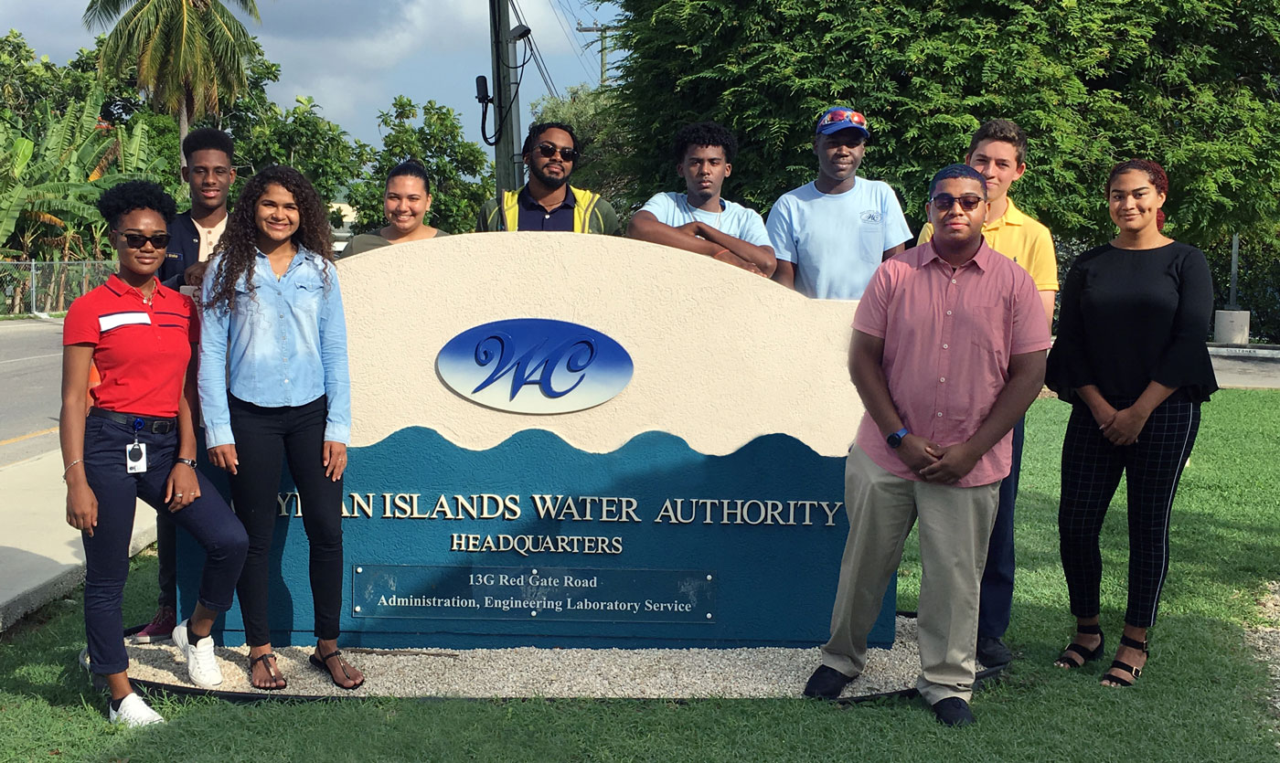 Water Authority summer interns Cayman Compass