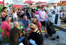 First Saturday Night Live event draws a crowd
