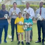 CIFA donates balls, jerseys to Savannah Primary
