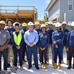 Planning minister tours Public Works Department training site