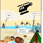 Cayman to the rescue