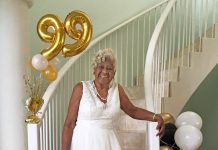 Former schoolteacher celebrates 99th birthday