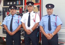 Three Caymanians promoted within the Fire Service
