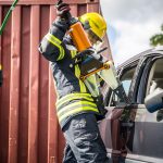 Firefighters test new ‘jaws of life’ equipment