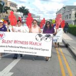 Silent Witness March shines spotlight on domestic violence