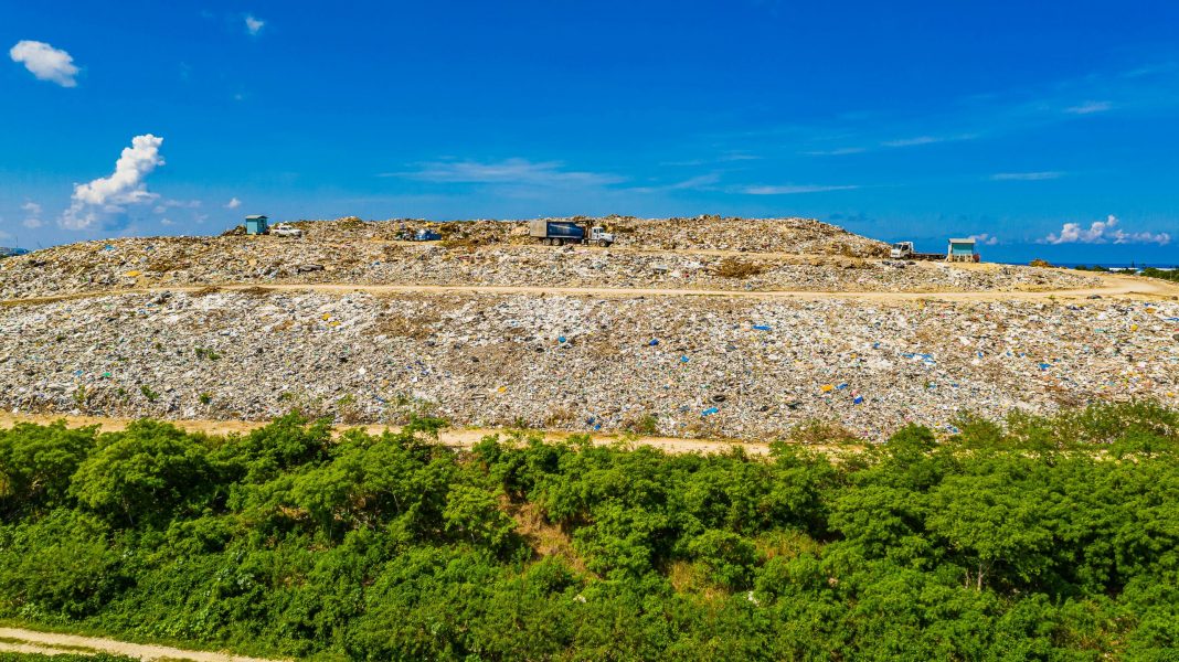 The George Town landfill, also known as Mount Trashmore