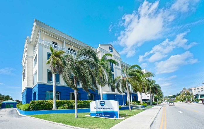Cayman National Bank in George Town. - Photo: Taneos Ramsay