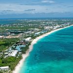 Cayman excluded from UK’s travel ‘green list’ Aerial view of Seven Mile Beach