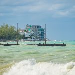 Cold front brings rough seas