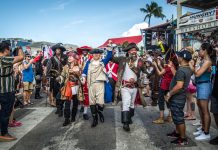 Even without a ship, Cayman pirates take island