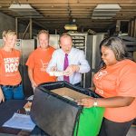 Governor joins Meal on Wheels deliveries