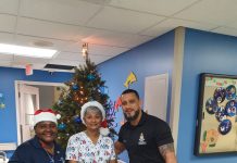 Christmas gifts for paediatric ward