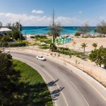 Wall goes up near Public Beach