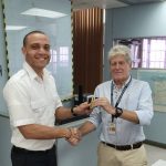 Caymanian helicopter pilot gets first officer bars