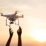 Disabled drone found next to airport runway