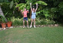 Double the trouble, quarter the birthday Leap Year twins Chaz and Katie Ruddick.