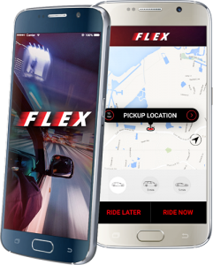 Rachel Smyth said the aim of Flex was to make hailing a ride easier, cheaper and swifter. The app is designed to bring transparency to prices and allow people to book and pay for a trip using their smartphones.