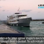 Rough seas rock Cayman Aggressor