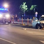 Man arrested after three-car collision