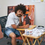 Caymanian doing art residency in Portugal