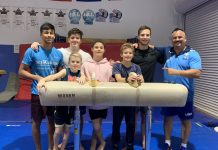 Olympic coach trains Cayman gymnasts