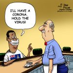 Cartoon: Hold the virus