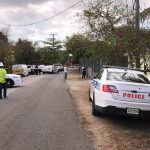 Three hospitalised after fiery crash Police blocked off Northward Road Saturday following a vehicle accident.