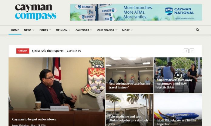 Cayman Compass website