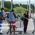 Supermarkets turn away customers amid new restrictions