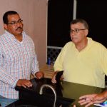West Bay MLAs meet with residents over virus Residents and business-owners gathered for the meeting at the home of McKeeva Bush in West Bay.