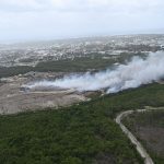 Winds carry dump smoke to South Sound George Town landfill