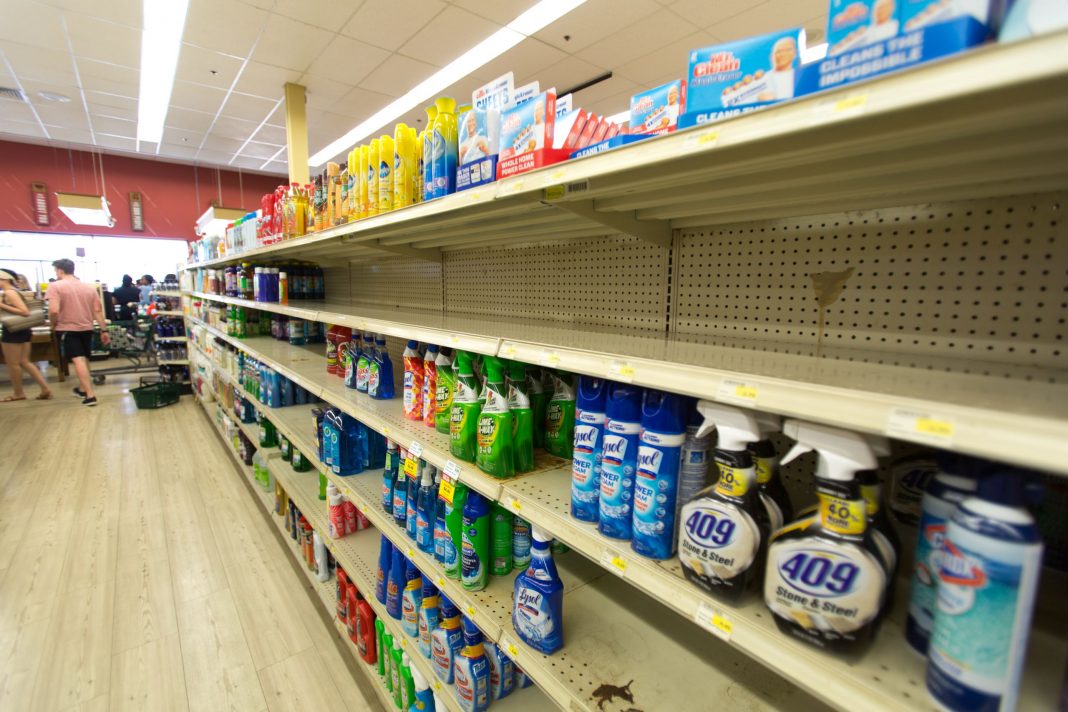 Limits are being imposed on most items at Cayman's major stores in an effort to prevent panic buying.