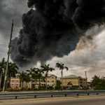 ‘Apocalyptic fire’ leaves residents frustrated Thick smoke billows over Lakeside Apartments