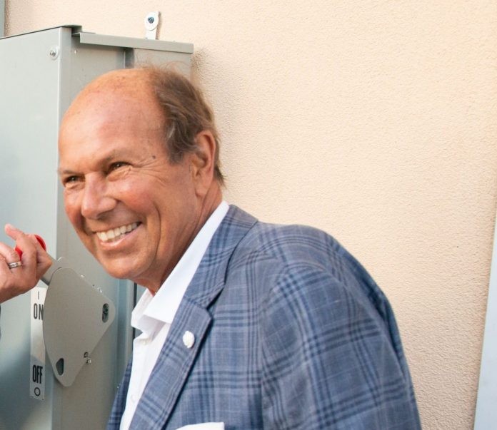 Norwegian Shipping magnate and investment banker Andreas Ugland
