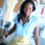 Runway show at Royal Palms features fashion icons Fashion designer Isy Obi in her studio