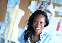 Runway show at Royal Palms features fashion icons Fashion designer Isy Obi in her studio