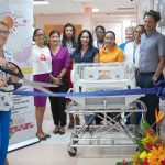 Incubator donated to hospital neonatal unit Incubator donated to HSA